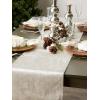 imageDII Velvet Collection Tabletop Table Runner 14x108 CreamCream