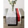 imageDII Velvet Collection Tabletop Table Runner 14x108 CreamRed