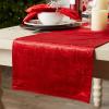 imageDII Velvet Collection Tabletop Table Runner 14x108 CreamRed