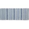 imageDII Woven Rugs Collection Handloomed Paper Chindi 2 x 3 Ft StoneStonewash Blue