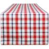 imageDII American Plaid Table Top Collection for Everyday Use Summer CookOuts Barbeques Picnics IndoorOutdoor Entertaining 100 Cotton Machine Washable Tablecloth 52x52Table Runner  14x108