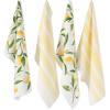 imageDII Lemon Bliss Kitchen Collection Dishtowel Set 4 CountDishtowel Set