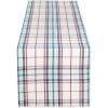 imageDII Nantucket Kitchen Collection Cotton Machine Washable Tablecloth 52x52Table Runner  14x72