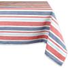 imageDII Patriotic Stripes 4th of July Tabletop Collection Tablecloth 60x120 Red White and Blue Band120 x 60 Rectangular