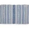 imageDII Woven Rugs Collection Handloomed Paper Chindi 2 x 3 Ft StoneStonewash Blue