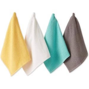 imageDII Basic Barmop Collection MultiPurpose Cleaning Dishtowel Set Patriotic 4 PieceSpring