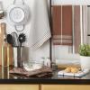 imageDII Assorted Woven Dishtowel Collection Classic Oversized 20x28 Black 5 PieceCinnamon