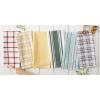 imageDII Assorted Woven Kitchen Dishtowel Set 18x28 Black 5 PieceHoney Gold