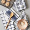 imageDII Assorted Woven Kitchen Dishtowel Set 18x28 Black 5 PieceNautical Blue
