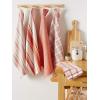 imageDII Assorted Woven Kitchen Dishtowel Set 18x28 Black 5 PieceSpice