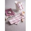 imageDII Assorted Woven Kitchen Dishtowel Set 18x28 Black 5 PieceWine