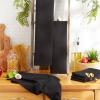 imageDII Basic Solid Dishtowel Collection Cotton Flat Woven Small Set 18x28 White 6 PieceBlack