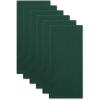 imageDII Basic Solid Dishtowel Collection Cotton Flat Woven Small Set 18x28 White 6 PieceDark Green