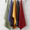 imageDII Basic Solid Dishtowel Collection Cotton Flat Woven Small Set 18x28 White 6 PieceMineral