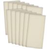 imageDII Basic Solid Dishtowel Collection Cotton Flat Woven Small Set 18x28 White 6 PieceNatural