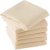 imageDII Basic Solid Dishtowel Collection Cotton Flat Woven Small Set 18x28 White 6 PieceNatural