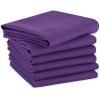 imageDII Basic Solid Dishtowel Collection Cotton Flat Woven Small Set 18x28 White 6 PieceNeon Purple