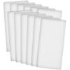 imageDII Basic Solid Dishtowel Collection Cotton Flat Woven Small Set 18x28 White 6 PieceWhite