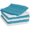 imageDII Basic Terry Collection Cotton Chef Dishcloth 12x12 Eggplant 6 PieceStorm Blue