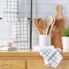 imageDII Basic Terry Collection Dish Towel Set 16x26quot Gray 4 Piece CAMZ33957Artichoke