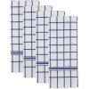 imageDII Basic Terry Collection Dish Towel Set 16x26quot Gray 4 Piece CAMZ33957Blue