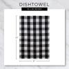 imageDII Basic Terry Collection Dish Towel Set 16x26quot Gray 4 Piece CAMZ33957Eggplant