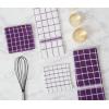 imageDII Basic Terry Collection Dish Towel Set 16x26quot Gray 4 Piece CAMZ33957Eggplant