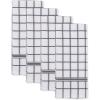 imageDII Basic Terry Collection Dish Towel Set 16x26quot Gray 4 Piece CAMZ33957Gray