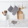imageDII Basic Terry Collection Dish Towel Set 16x26quot Gray 4 Piece CAMZ33957Gray