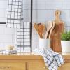 imageDII Basic Terry Collection Dish Towel Set 16x26quot Gray 4 Piece CAMZ33957Mineral Gray