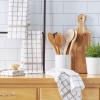 imageDII Basic Terry Collection Dish Towel Set 16x26quot Gray 4 Piece CAMZ33957Stone