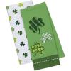 imageDII Celebrate St Patricks Day Kitchen Collection St Pattys Day Dishtowel SetLucky Day
