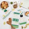 imageDII Celebrate St Patricks Day Kitchen Collection St Pattys Day Dishtowel SetSt Paddys Gold