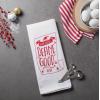 imageDII Christmas Tea Towels Decorative Kitchen Dish Towel Set 18x28 Pop Fizz Clink 2 PieceDear Santa