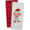 imageDII Christmas Tea Towels Decorative Kitchen Dish Towel Set 18x28 Pop Fizz Clink 2 PieceElfed Up