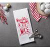 imageDII Christmas Tea Towels Decorative Kitchen Dish Towel Set 18x28 Pop Fizz Clink 2 PieceNaughtyNice