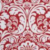 imageDII Cotton Dish Towel Set Damask Print 18x28 Gray 2 CountTango Red