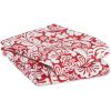 imageDII Cotton Dish Towel Set Damask Print 18x28 Gray 2 CountTango Red