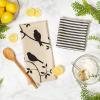 imageDII Decorative Oversized Festive Dishtowels 18x28 for The Birds 2 PieceBushel  Peck