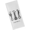imageDII Everyday Collection Dishtowel Set 18x28 Love You 3 PieceVintage Print