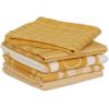 imageDII Everyday Collection Foodie Kitchen Set Dishtowel ampamp Dishcloth Nautical Blue 5 PieceHoney Gold