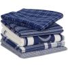 imageDII Everyday Collection Foodie Kitchen Set Dishtowel ampamp Dishcloth Nautical Blue 5 PieceNautical Blue