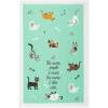 imageDII Everyday Pets Kitchen Collection Absorbent Dishtowel Set 18x28 Dog Print 3 CountCat Person