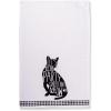 imageDII Everyday Pets Kitchen Collection Absorbent Dishtowel Set 18x28 Dog Print 3 CountCat Print