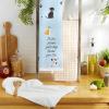 imageDII Everyday Pets Kitchen Collection Absorbent Dishtowel Set 18x28 Dog Print 3 CountDog Person
