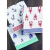 imageDII Fresh Catch Collection Kitchen Dishtowel Set 18x28 Blue Sea 3 PieceAhoy