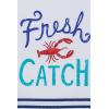 imageDII Fresh Catch Collection Kitchen Dishtowel Set 18x28 Blue Sea 3 PieceDrop Anchor