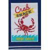 imageDII Fresh Catch Collection Kitchen Dishtowel Set 18x28 Blue Sea 3 PieceSeafood Feast