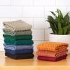 imageDII Luxury Barmop Collection Chevron Dishtowel Set Gray 16x19 4 PieceDark Green