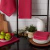 imageDII Recycled Cotton Kitchen Collection Dishtowel Set 18x26 Black 6 PiecePink